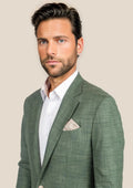 Lafayette Aspen Green Hopsack Jacket - SARTORO