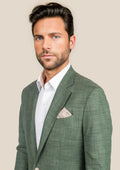 Lafayette Aspen Green Hopsack Suit - SARTORO