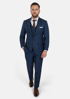 Lafayette Blue Microcheck Suit - SARTORO465
