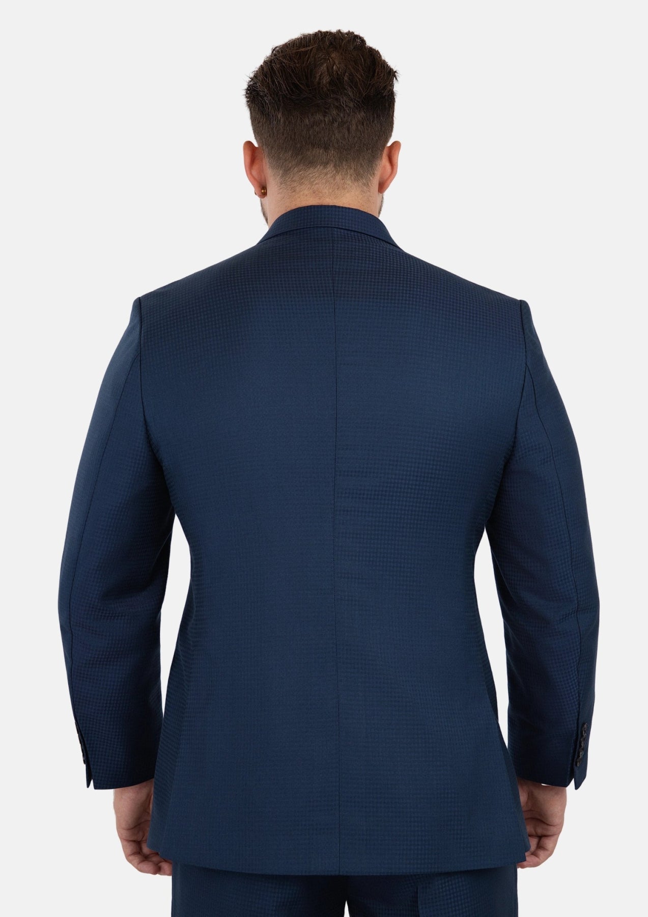 Lafayette Blue Microcheck Suit - SARTORO