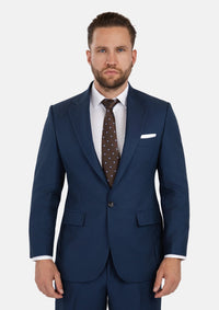 Lafayette Blue Microcheck Suit