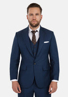 Lafayette Blue Microcheck Suit - SARTORO273