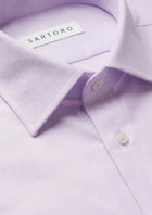 Lavender Dobby Bamboo Shirt - SARTORO663