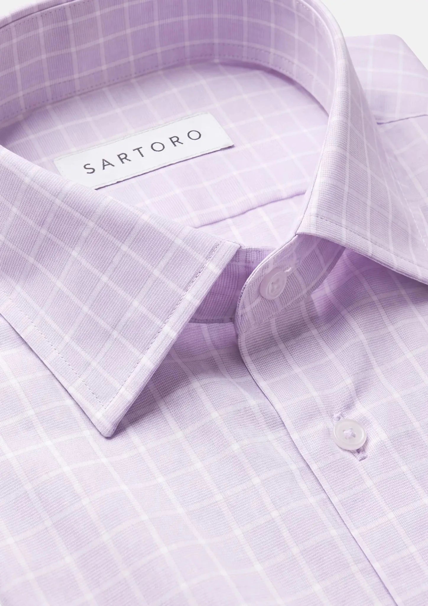 Lavender Plaid Shirt771