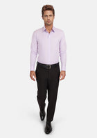 Lavender Plaid Shirt - SARTORO239