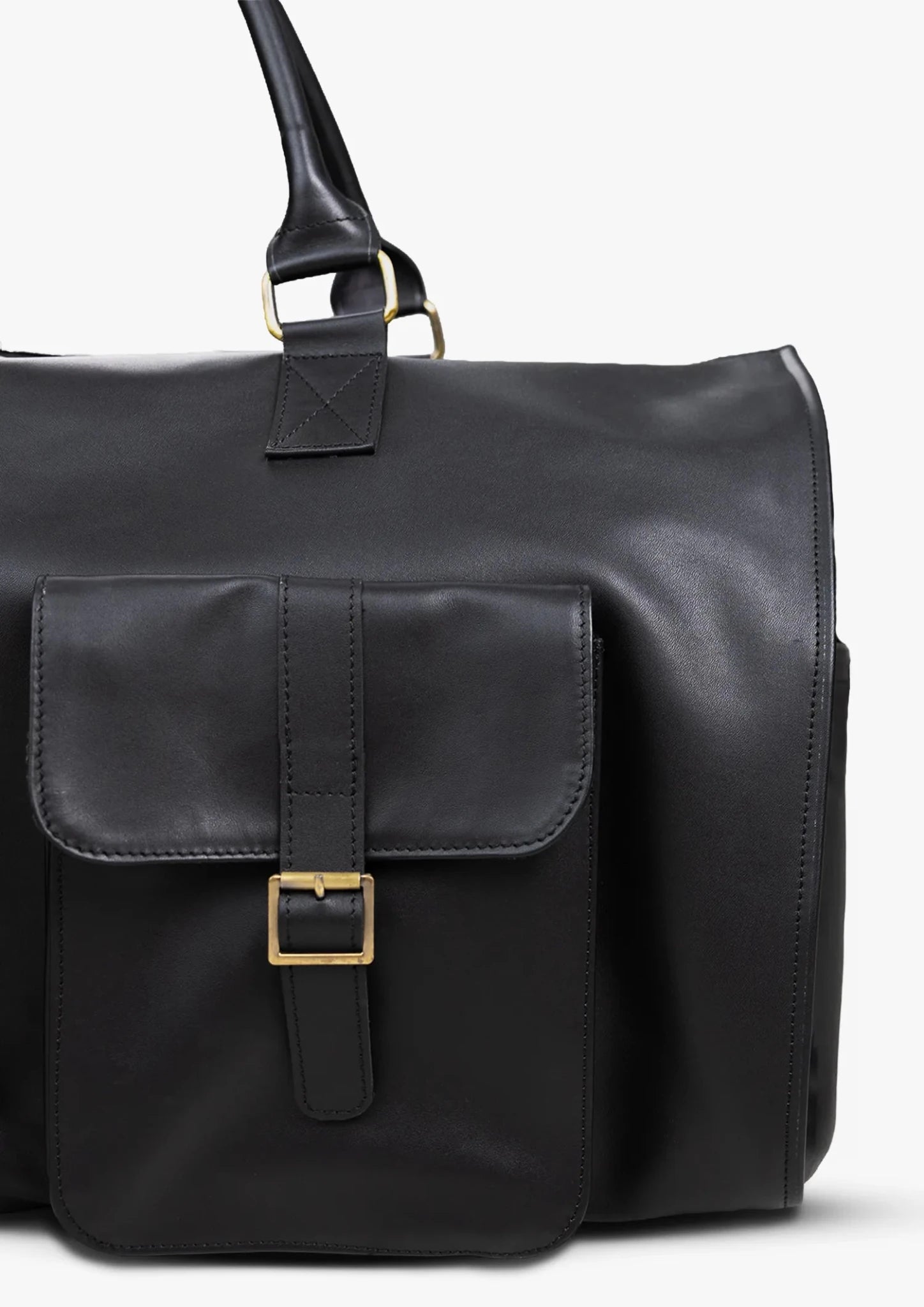 Leather Garment Duffel Bag - SARTORO540
