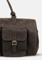 Leather Garment Duffel Bag - SARTORO186