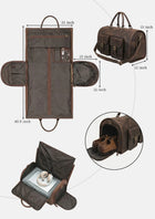 Leather Garment Duffel Bag - SARTORO777