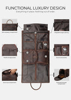 Leather Garment Duffel Bag - SARTORO872