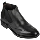 Leather Wing-Tip Ankle Boots - Three Inches - K28802 - SARTORO326