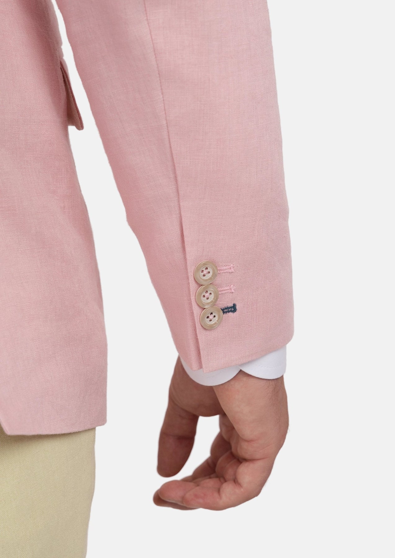 Liberty Amaranth Pink Linen Jacket - SARTORO
