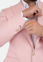 Liberty Amaranth Pink Linen Suit - SARTORO844