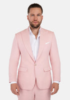 Liberty Amaranth Pink Linen Suit - SARTORO395