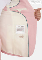 Liberty Amaranth Pink Linen Suit - SARTORO499