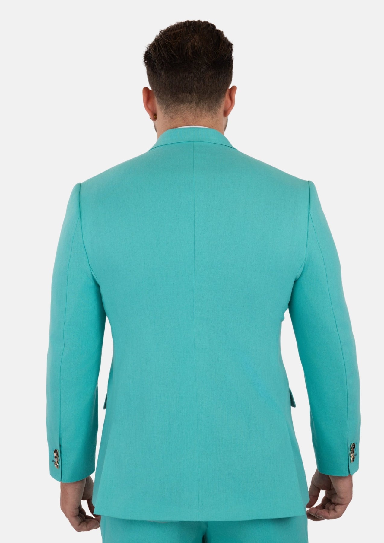 Liberty Atlantis Green Linen Blend Suit - SARTORO