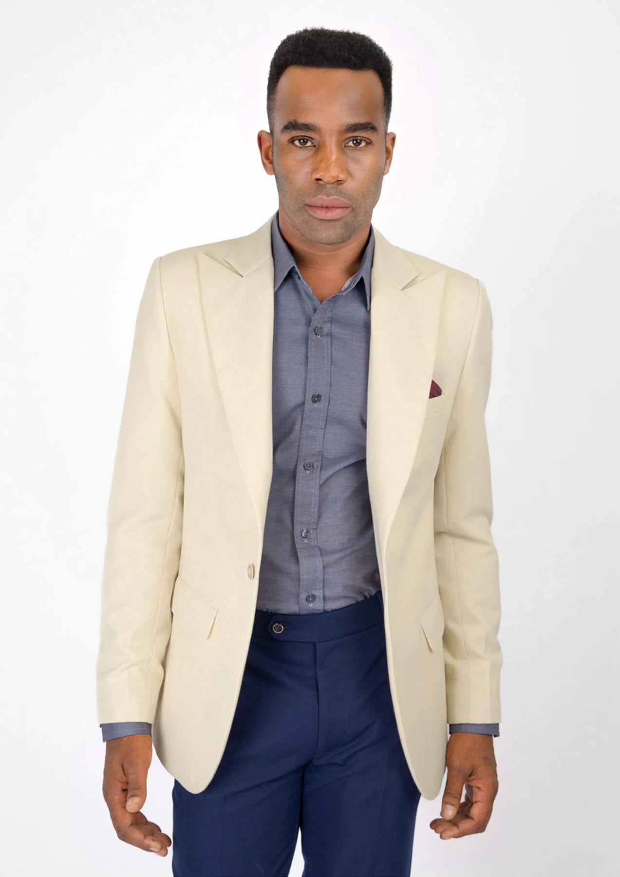 Liberty Sand Cotton Jacket - SARTORO146