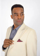 Liberty Sand Cotton Jacket - SARTORO404