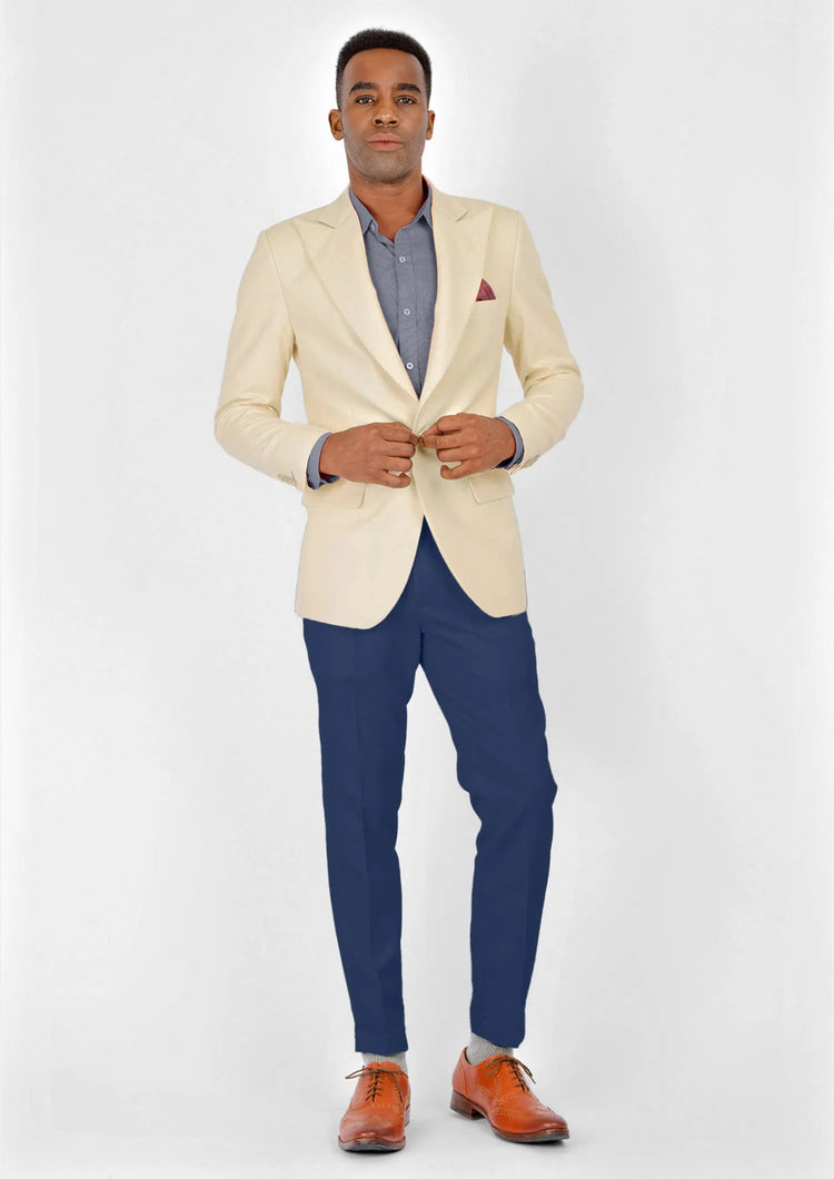 Liberty Sand Cotton Jacket - SARTORO401