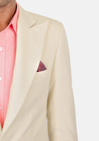 Liberty Sand Cotton Suit - SARTORO297