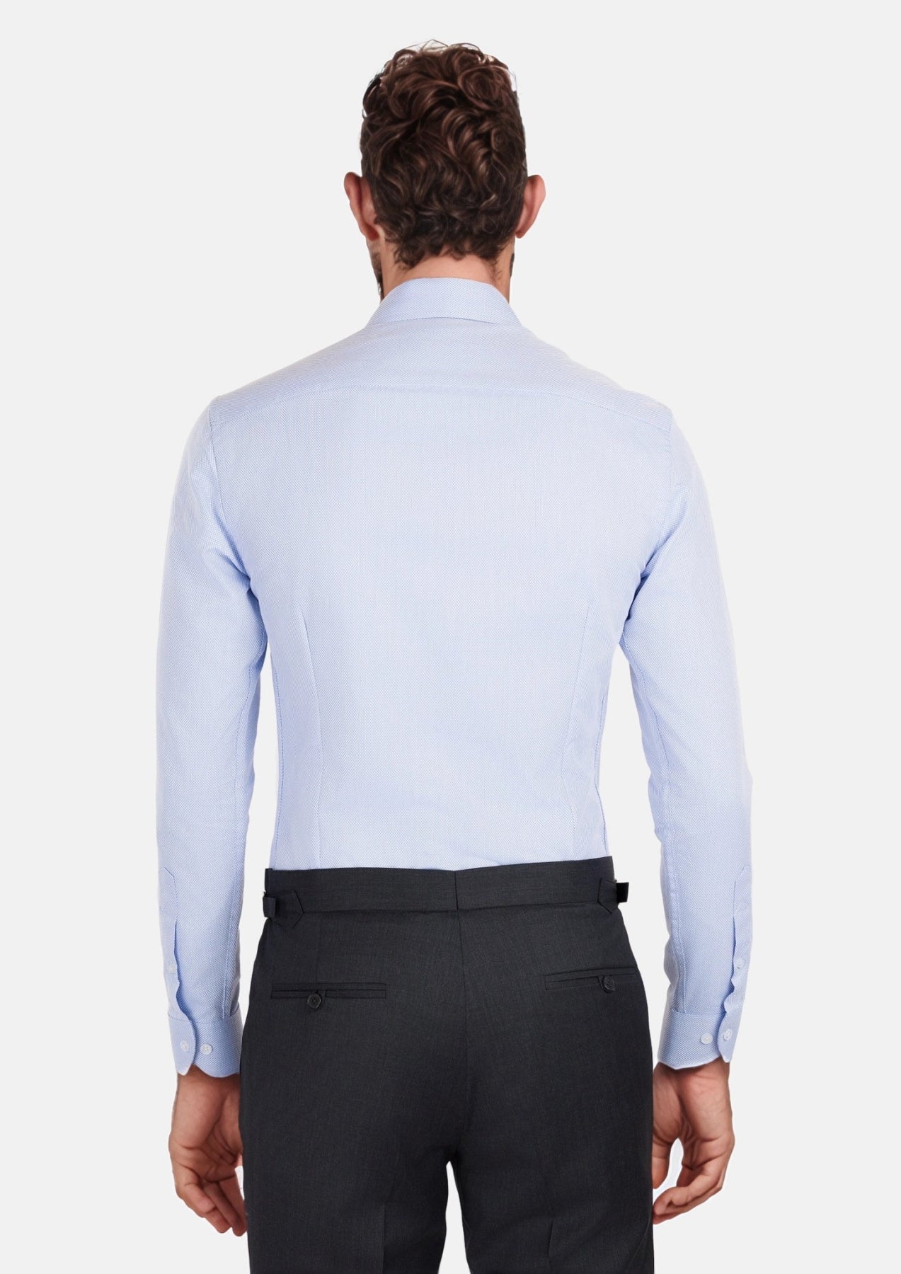 Light Blue Cotton Shirt - SARTORO