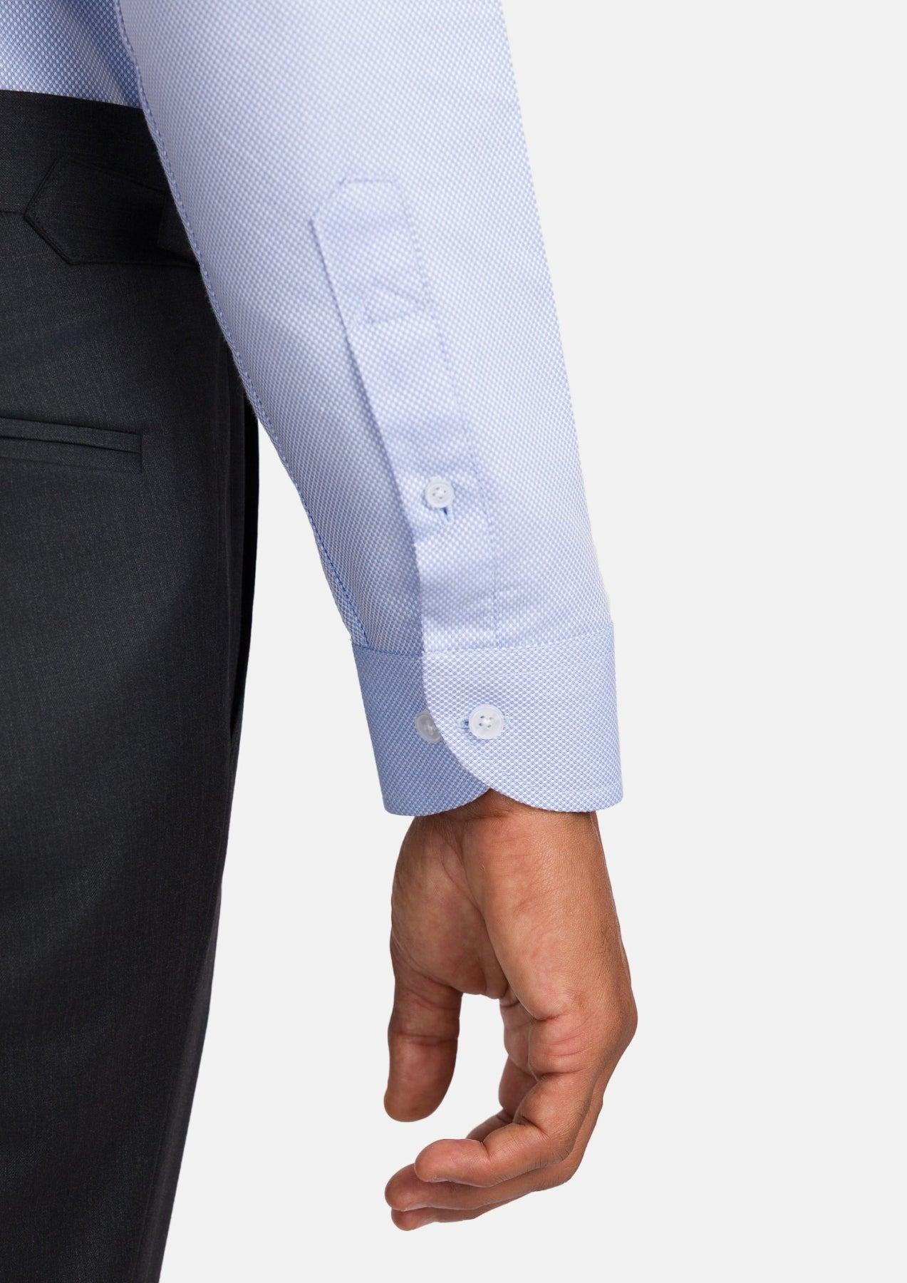 Light Blue Cotton Shirt - SARTORO