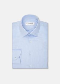 Light Blue Cotton Shirt - SARTORO