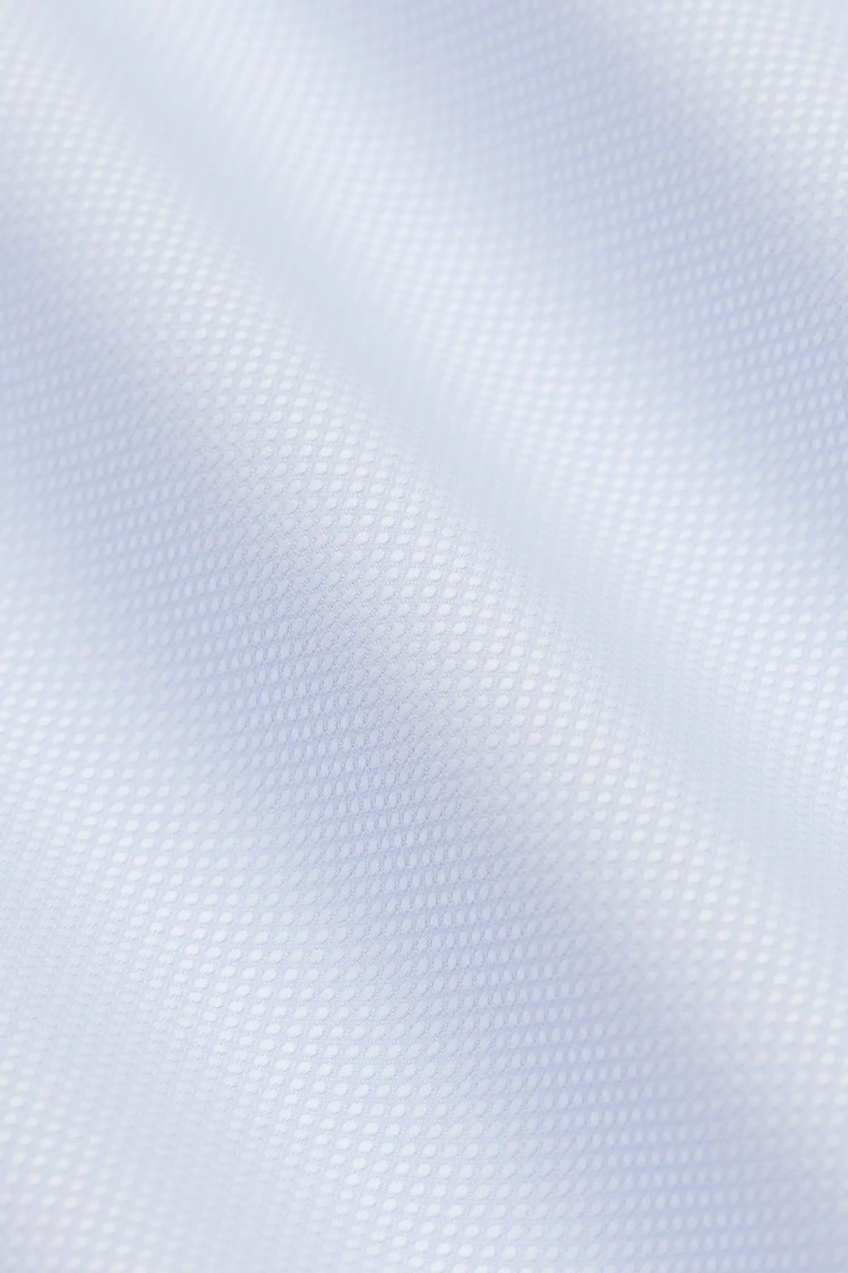 Light Blue Diamond Weave Shirt - SARTORO
