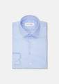 Light Blue Dotted Shirt - SARTORO