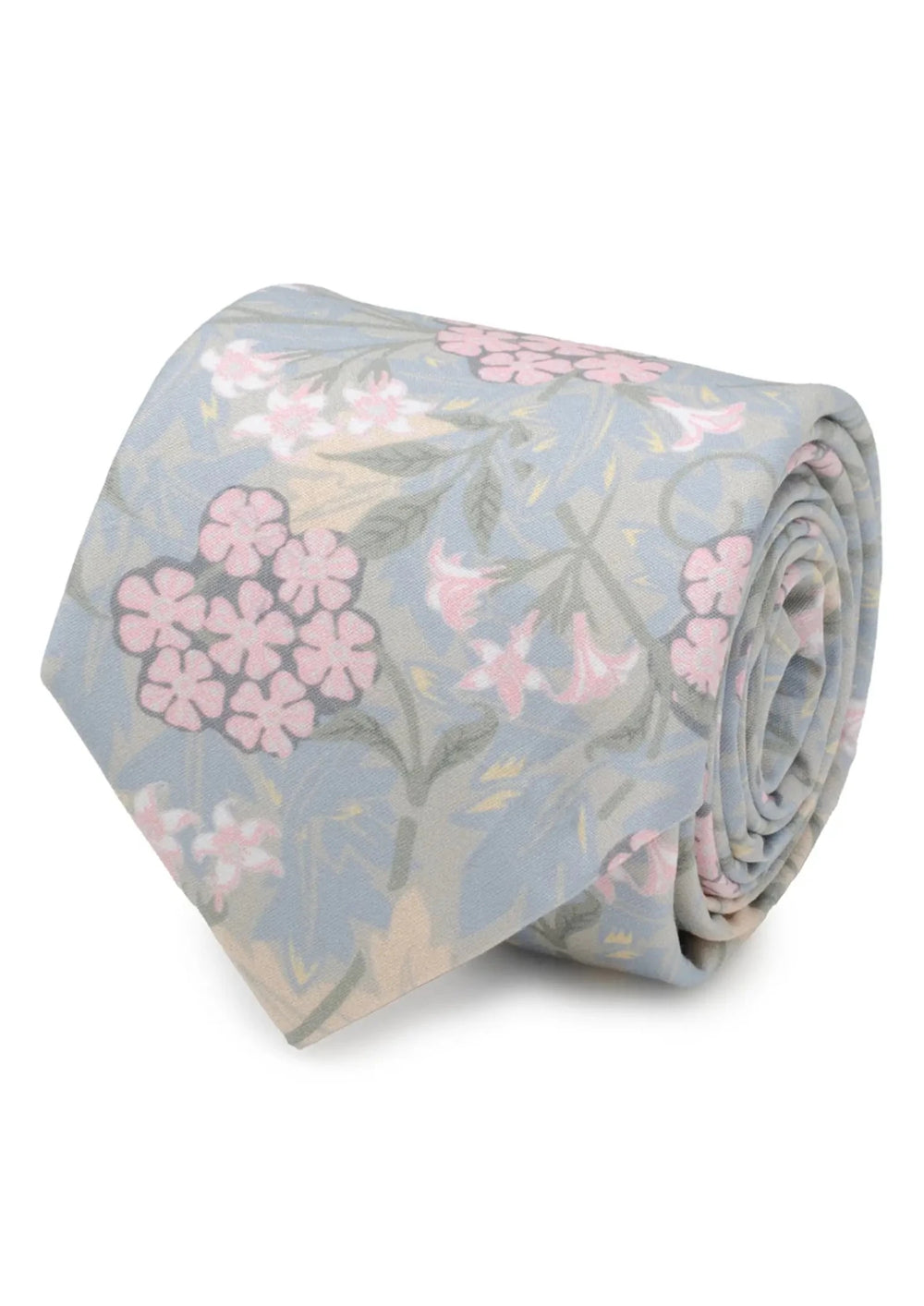 Light Blue Floral Men's Tie548