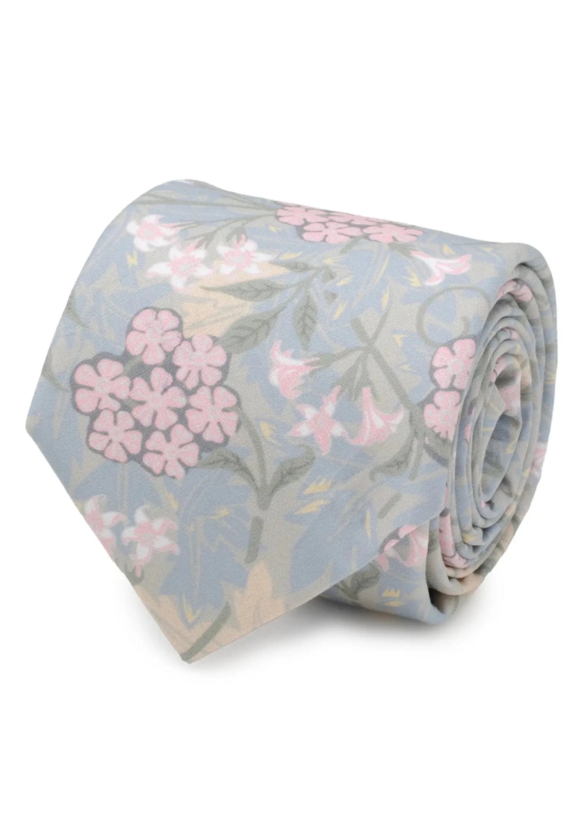 Light Blue Floral Men's Tie513
