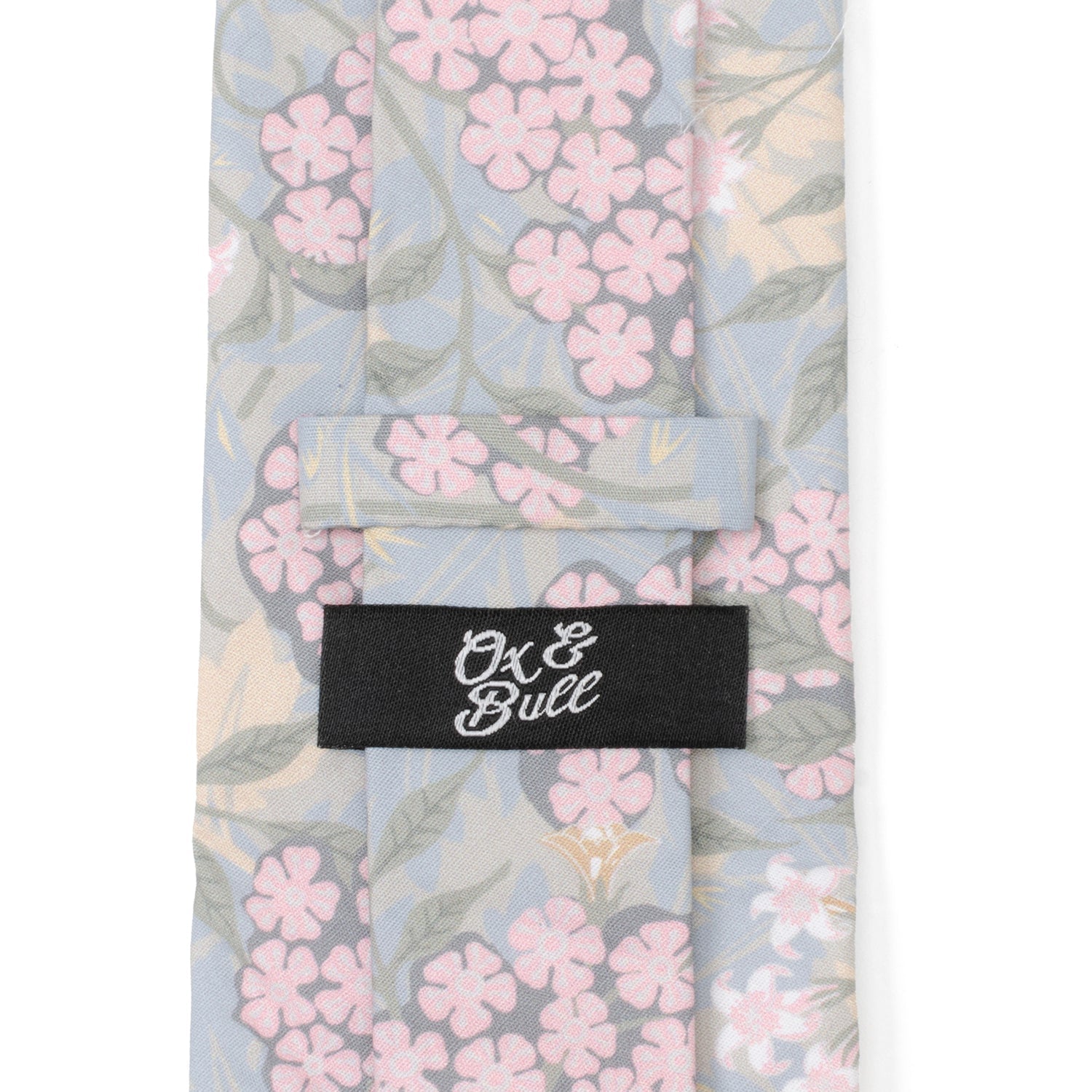 Light Blue Floral Men's Tie158