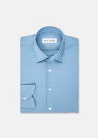 Light Blue Steel Bamboo Shirt - SARTORO129