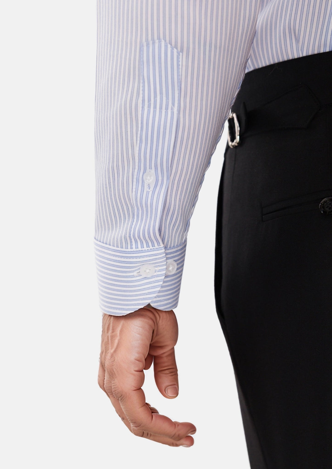 Light Blue Stripe Shirt - SARTORO