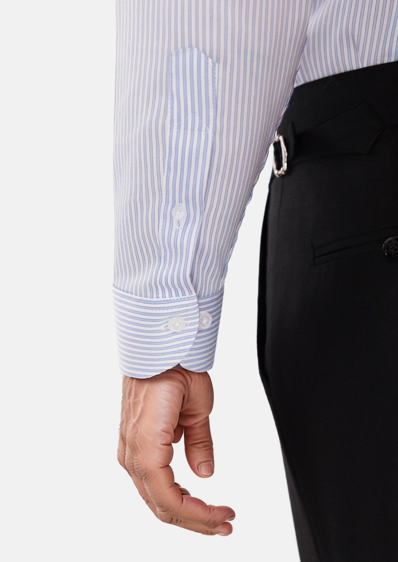 Light Blue Stripe Shirt - SARTORO