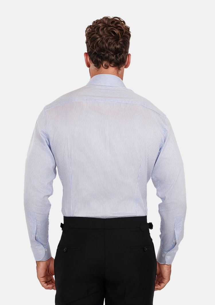 Light Blue Stripe Shirt - SARTORO493