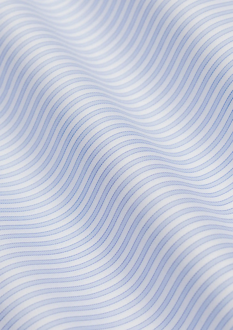 Light Blue Stripe Shirt - SARTORO