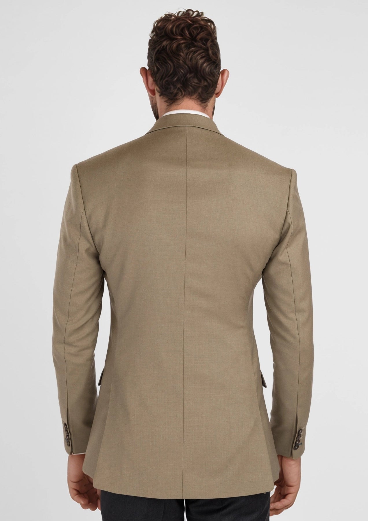 Light Brown Rockafeller Jacket - SARTORO