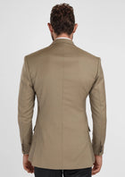 Light Brown Rockafeller Jacket - SARTORO532