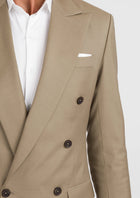 Light Brown Rockafeller Jacket - SARTORO286