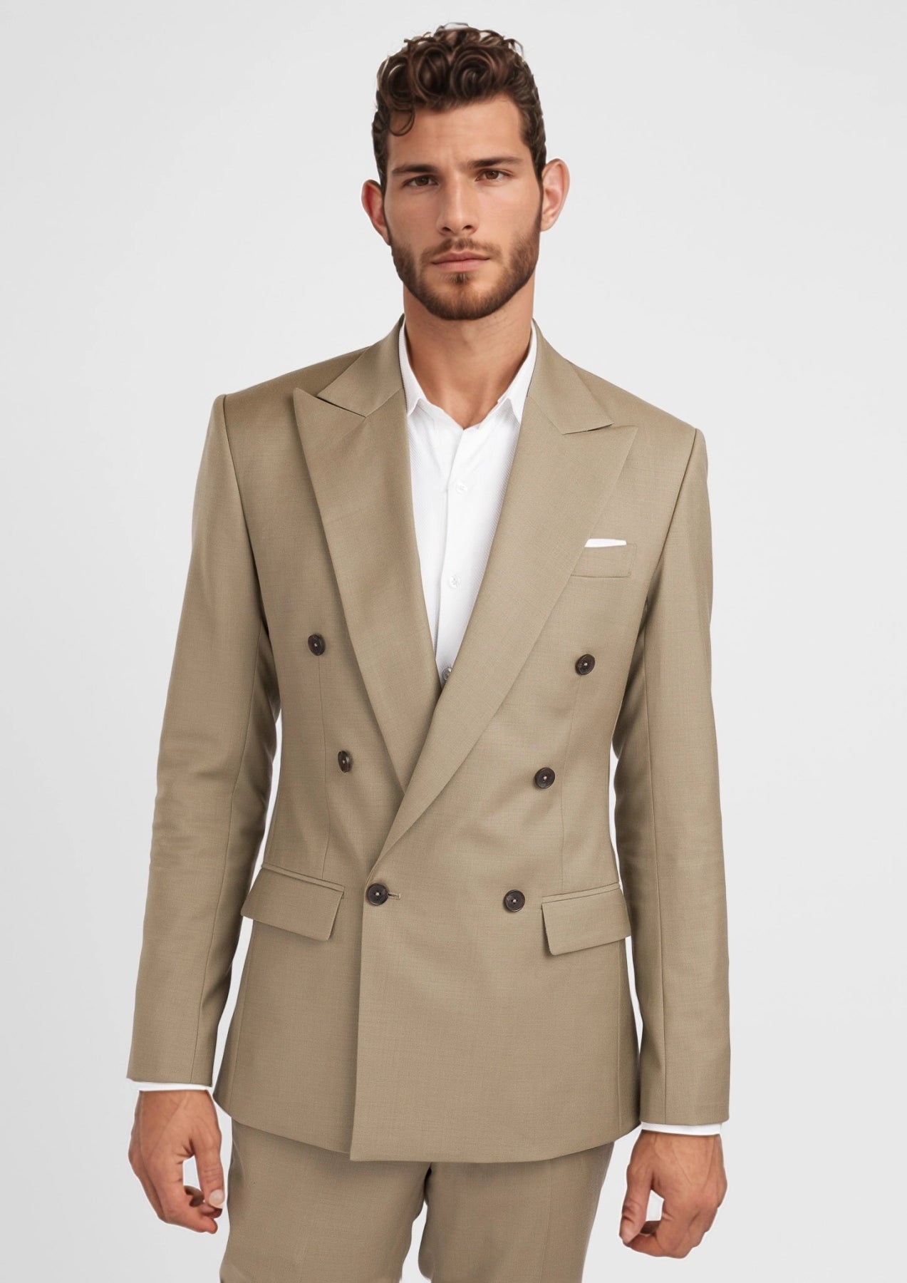 Light Brown Rockafeller Suit