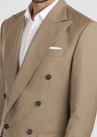 Light Brown Rockafeller Suit - SARTORO943