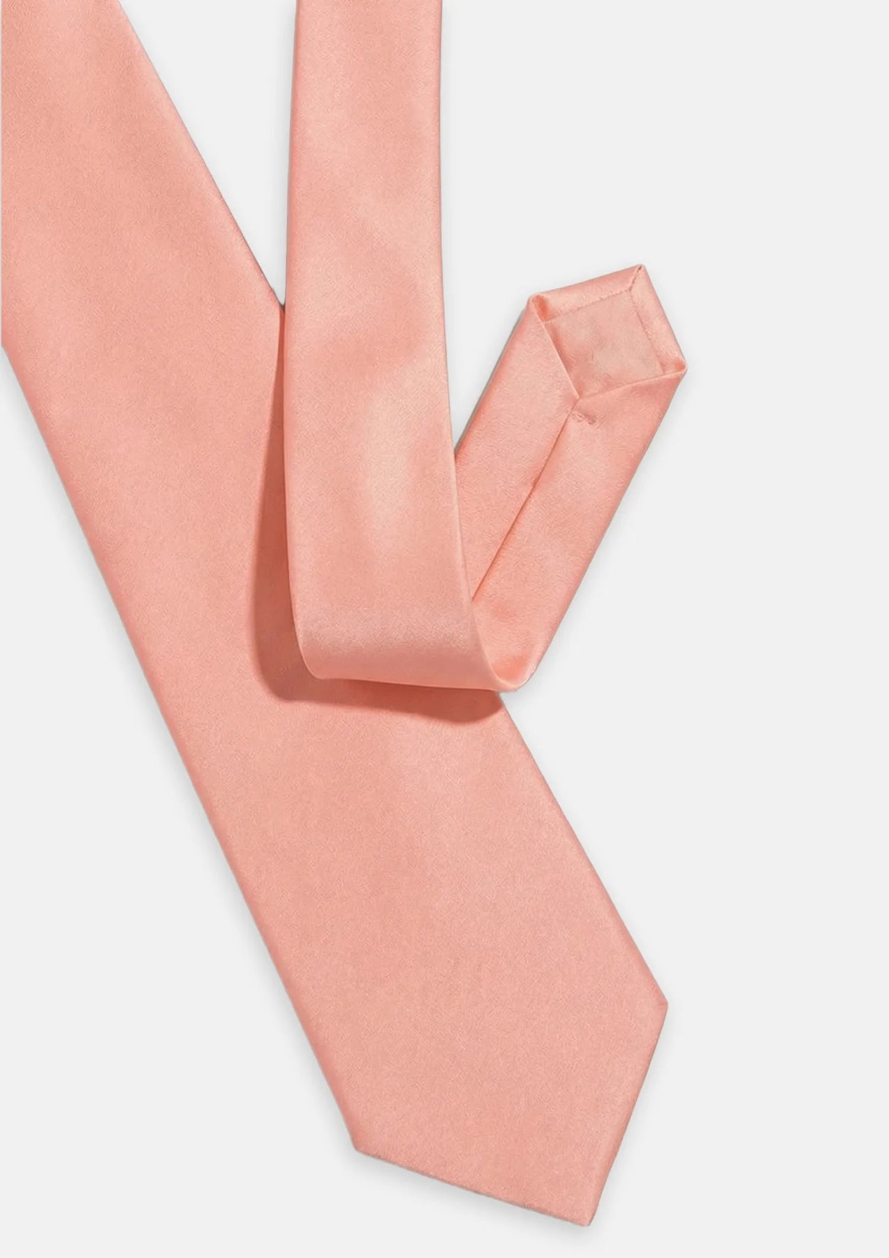 Light Coral Tie - SARTORO692