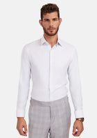 Light Grey Check Shirt - SARTORO813