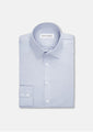 Light Grey Egyptian Cotton Broadcloth Shirt - SARTORO