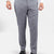 Light Grey Prince of Wales Pants - SARTORO