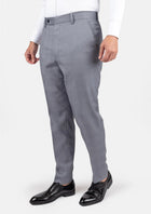Light Grey Prince of Wales Pants - SARTORO463