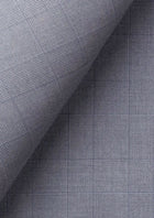 Light Grey Prince of Wales Vest - SARTORO725