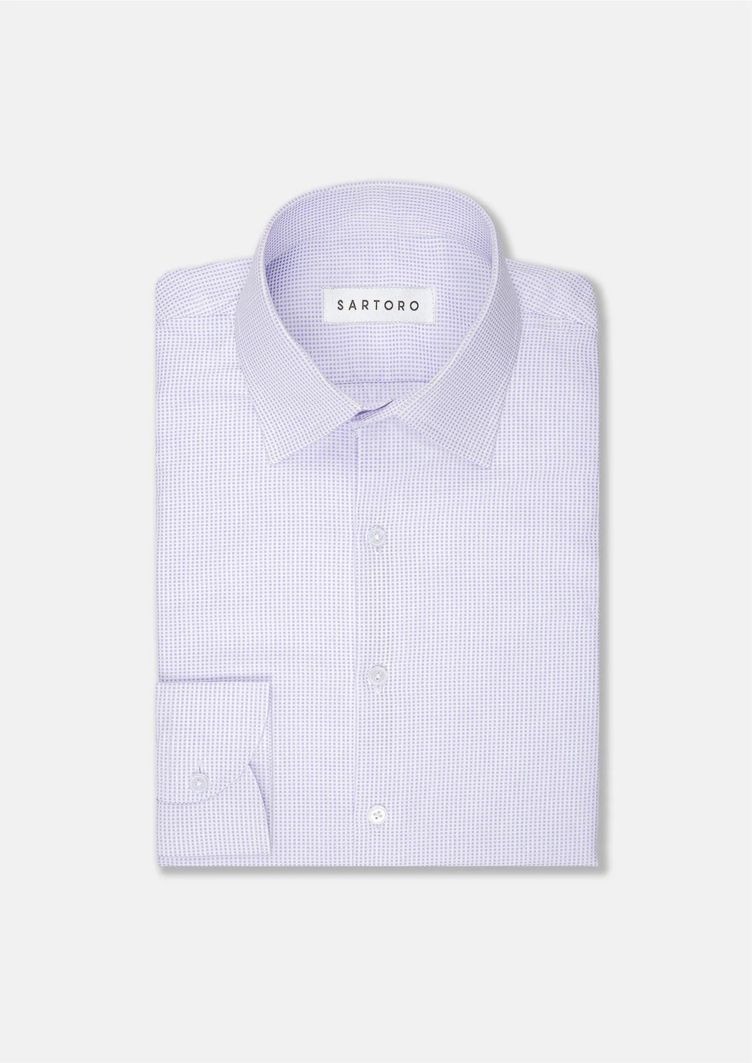 Light Lavender Shirt - SARTORO