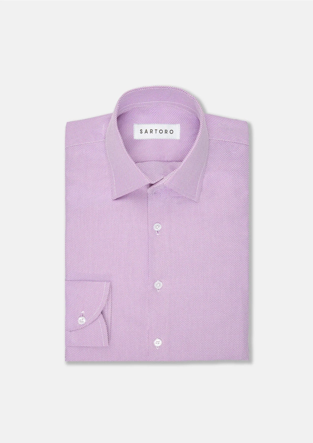 Plum Micro Dot Shirt