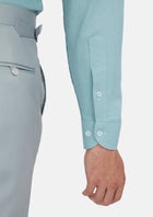 Light Teal Linen Shirt - SARTORO991